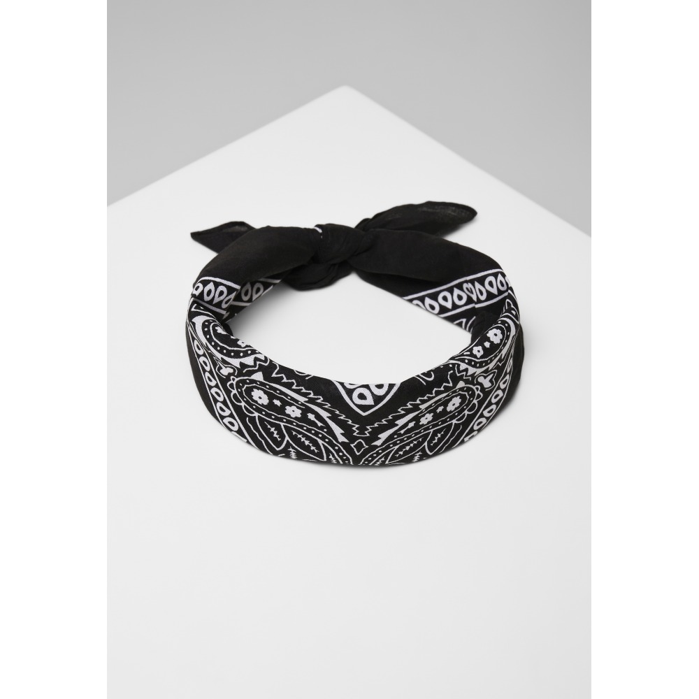 Urban Classics - Bandana 3Pack black one size Bandana - Black
